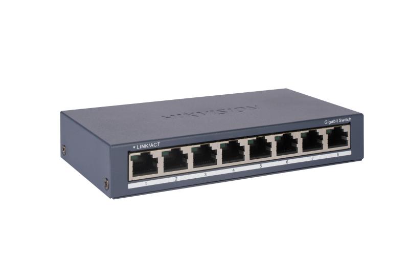 სვიჩი Hikvision,DS-3E0508-O, 8 Port, Unm
