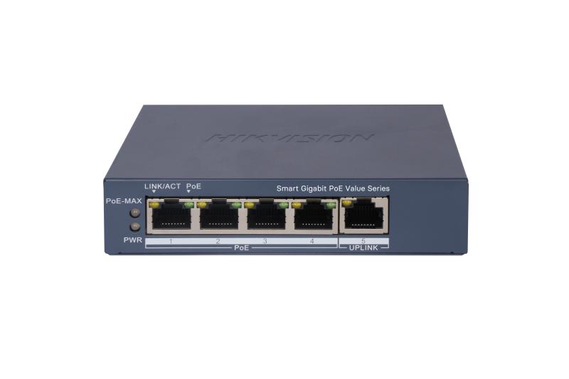 სვიჩი POE DS-3E1505P-EI/M,4 Port Gigabit