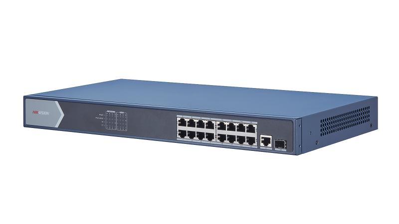 სვიჩი Poe Hikvision,DS-3E0518P-E,(B) 16