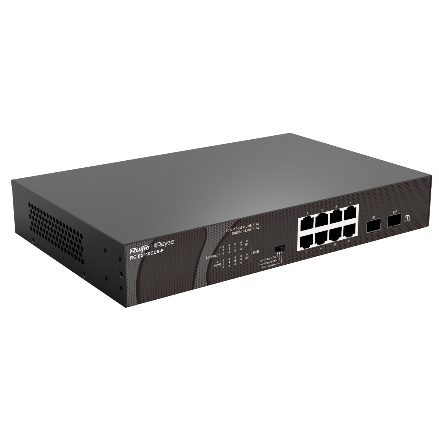 სვიჩი, POE Reyee, RG-ES110GDS-P POE Budg